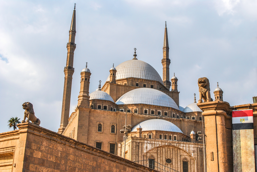 Mohamed Ali Mosque panoramic view on Cairo Short Break
