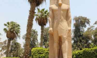 Memphis, The Statue of King Ramses 2nd