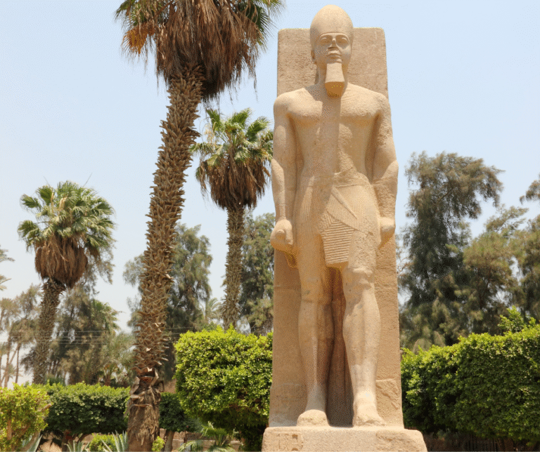Memphis, The Statue of King Ramses 2nd