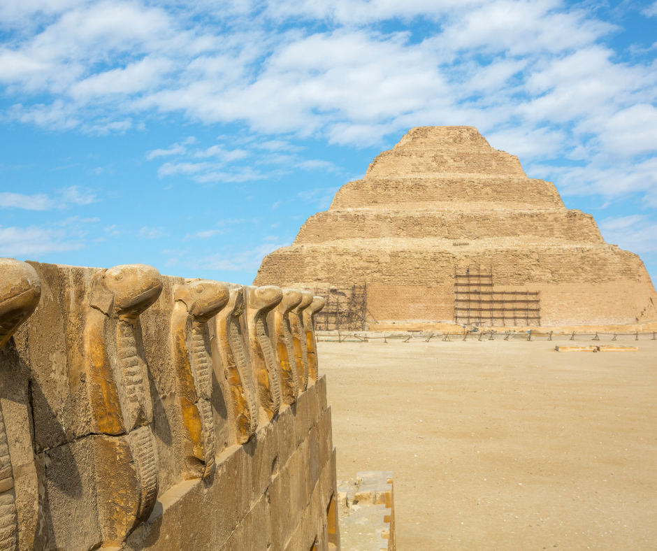 Step Pyramid of Djoser at Saqqara, Egypt
