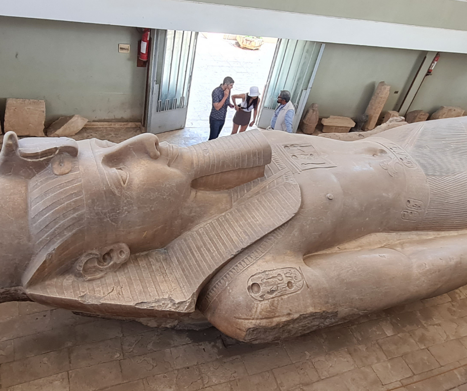 Statue of Ramses II at Memphis Museum, Egypt