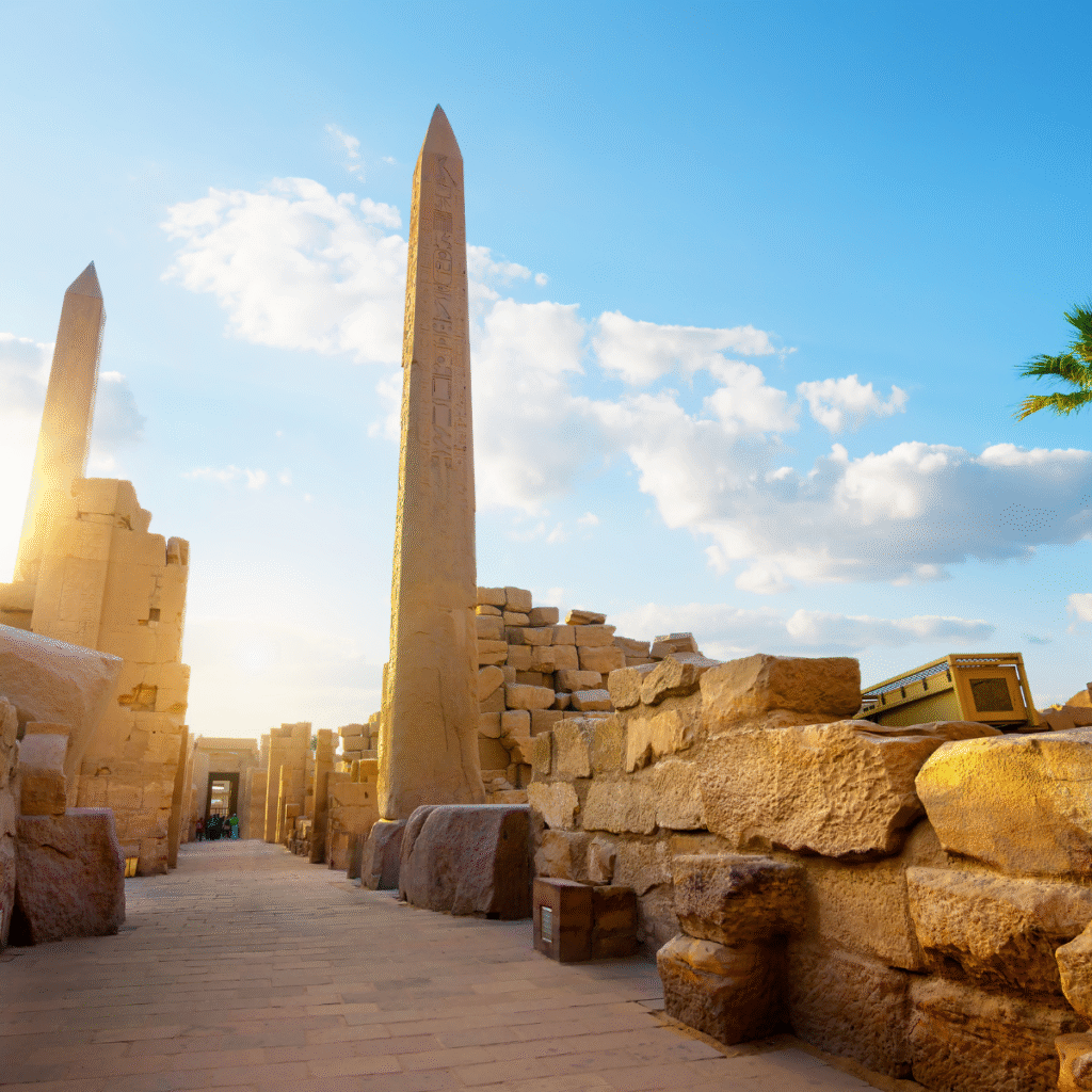 The Obelisk of Karnak temple