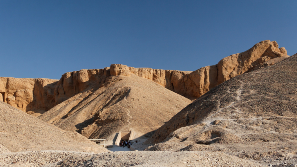 Al-Qurn mountain above the Valley of the Kings, Luxor