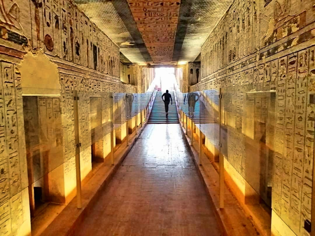 The Tomb of Ramses iii, Valley of the Kings 