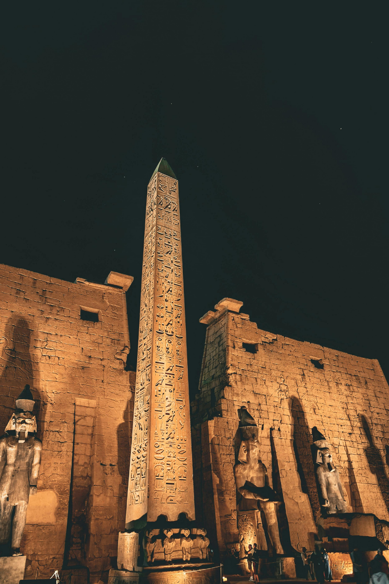 Colossal statues of Ramesses II